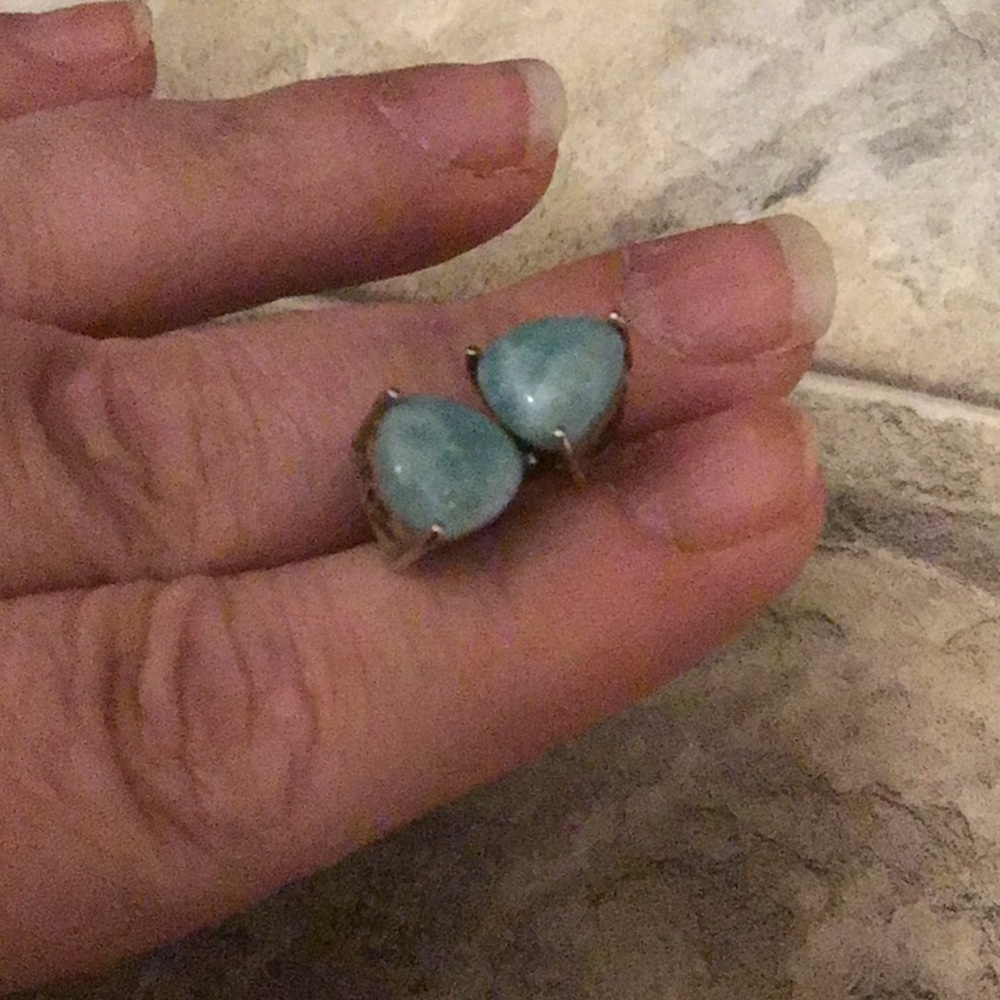 Larimar earring and pendant set - Picture 2 of 5